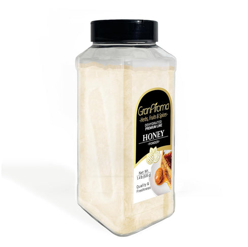 (1.4 GranAroma Honey Powder, Sweet Flavor, Natural, Cooking & Baking Pound)