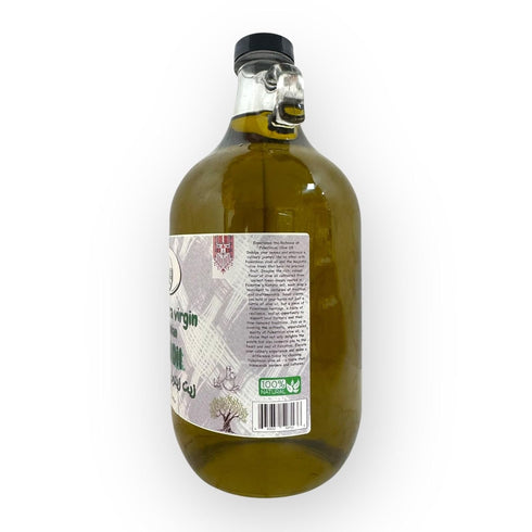 2 Premium Extra Virgin Palestinian Olive Oil - Ltr Fruity Flavor