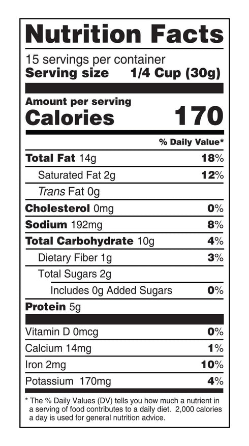 16oz Terrasoul Superfoods Organic Dry-Roasted & Lightly Salted Cashews, Resealable Pouch - Perfect for Snacking