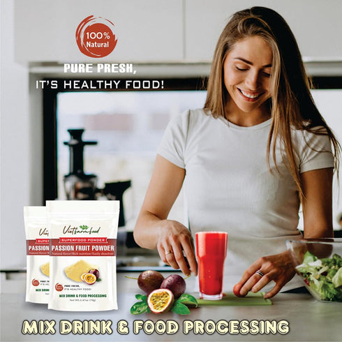 2.47 oz (70g) BANANA POWDER VIETFARMFOOD: Pure freeze-dried fruit powder, made from real fruit with no added sugar