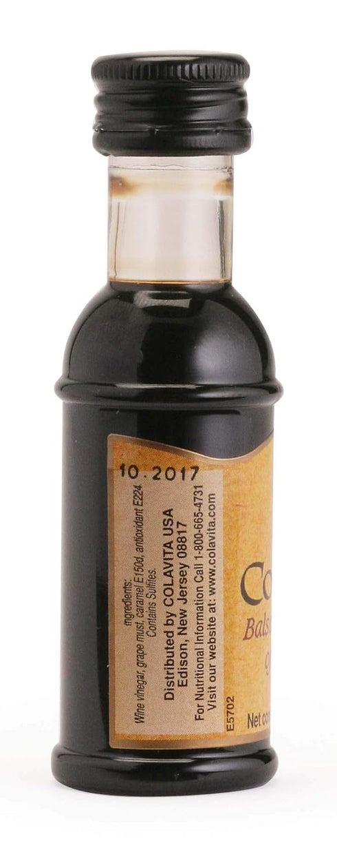 Pack 80 (25ml .85oz) Colavita Mini Sizes - Balsamic Vinegar, of each, Plastic Bottles