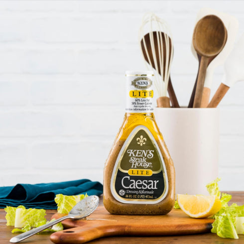 Dressing-16 OZ Ken's Lite Caesar