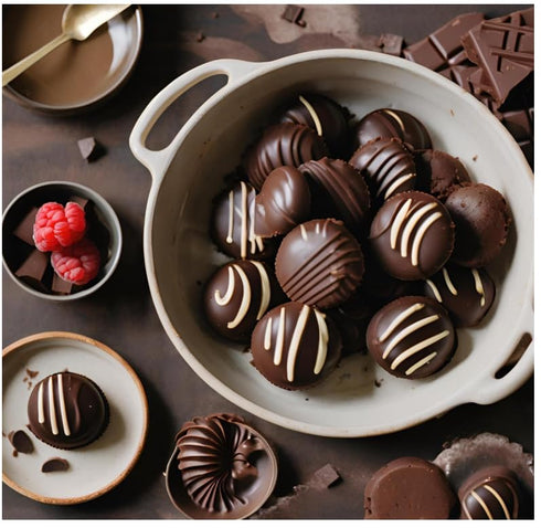Generic 5LB (5 80oz) Dark Chocolate Melting Wafers Smooth and Creamy, Perfect for Dipping, Baking, Candy Making