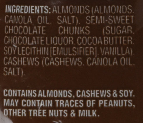 Trader Joe's Nutty Delight Mix with Almonds, Cashews & Chocolate
