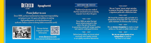 De Cecco 16 OZ (Pack 6) Dececco Spaghetti