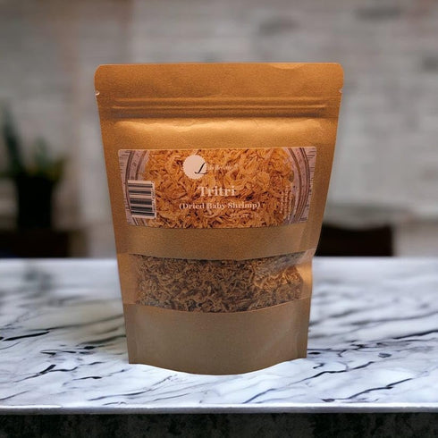 Dried Shrimps (Tri Tri) Premium Quality Sun-Dried Seafood for Cooking, Soups, Stews, and Traditional Dishes