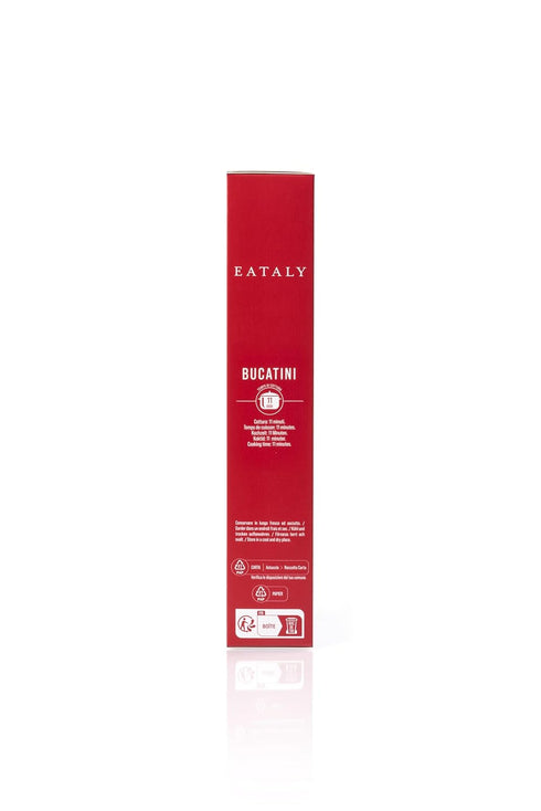 Pack- 3-500g (17 oz.) 1 Eataly Roman Style Pastas Bundle Bucatini, Super Spaghettoni & Rigatoni, Boxes- Each