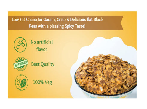 GHOTARAM Fat-150g*2Pack Gulabi Nagri Famous Chana Zor Garam Chana Jor Garam Chana Chor Garam Namkeen Chanachur