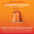 Caf Fuerte Cubano 13, Packaged (80 Count) , Aluminum Espresso Capsules, Compatible with Nespresso Original Machines