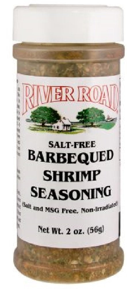 Bolners River Road Salt-Free Barbequed Shrimp Seasoning, 2 Ounce Shaker