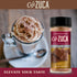 Cafe Zuca Set (6 oz (2.6 oz) Gift - Chocolate & Caramel Flavored Sugars Each) + Mini Marshmallows - Gourmet Topping