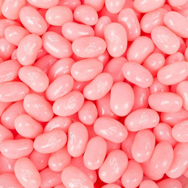 12oz Pink Candy Bubble Gum Jelly Beans in Bulk (Approximately 300 Pieces)