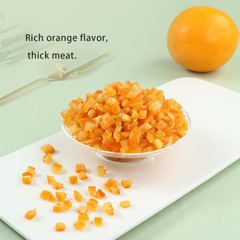 UpBots 8.8oz.orange Candied Orange Peel Ding peel candied Used for baking and beverages