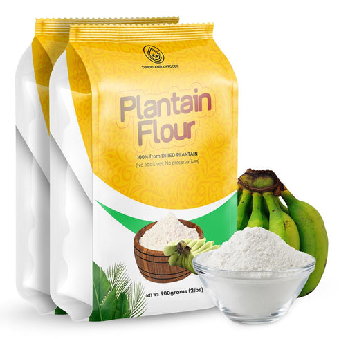 TundeLaniran Foods Plantain Flour | GREEN PLANTAIN FLOUR | Gluten Free and Allergy Free