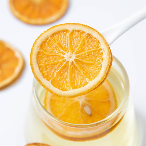 ZCFIKJ Cocktails,3.52oz/100g Dried Orange Slices for Dehydrated Orange Slices for Cakes/Crafts/Christmas Decor/Fruit
