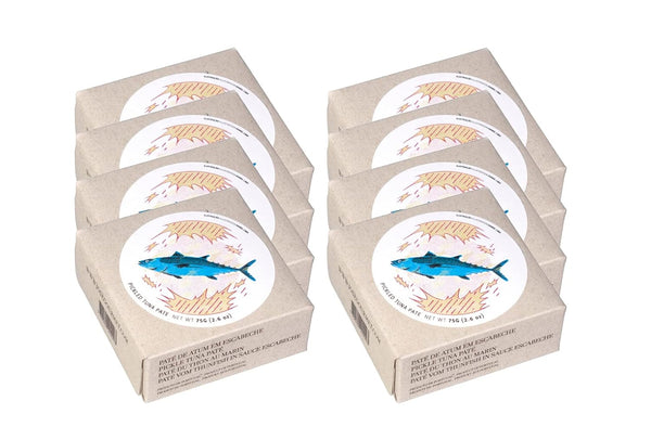 Jose Gourmet Pickled Tuna Pate, 75g 8-Pack