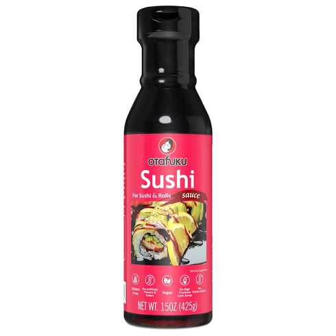 Otafuku Sushi Eel Sauce, Japanese Unagi Sauce, Gluten Free, 15 Oz