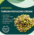 Fusion Flavor Imports LLC 383g 30% Aroma Imports Turkish Pistachio Cream | Made with Real Antep Pistachios | Rich