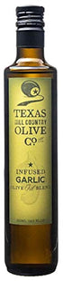 Texas Hill Country Olive Co Garlic Infused Olive Oil - Cold Pressed