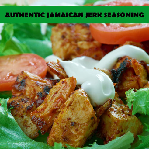 Eaton's Authentic Jamaican Jerk Seasoning - Spicy Caribbean Jerk Seasoning, BBQ Rub, Grilled Chicken Marinade