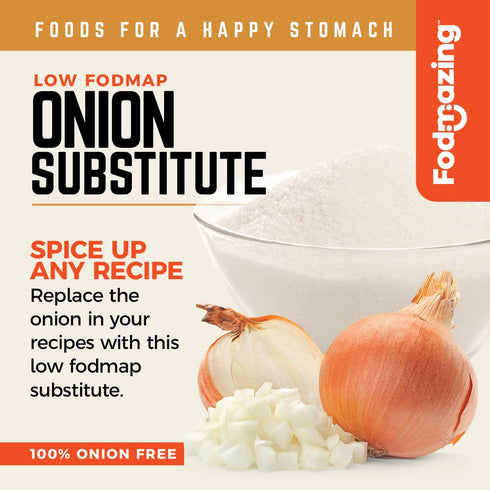 (20 Fodmazing Onion Replacer Substitute, Low FodMap Onion Replacement, IBS Friendly, Non-GMO, Fat-Free, Great for Meals