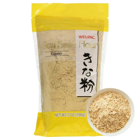 Hakubai Roasted Soy Bean Flour Soybean Powder for Soy Milk, Asian Cooking, rice