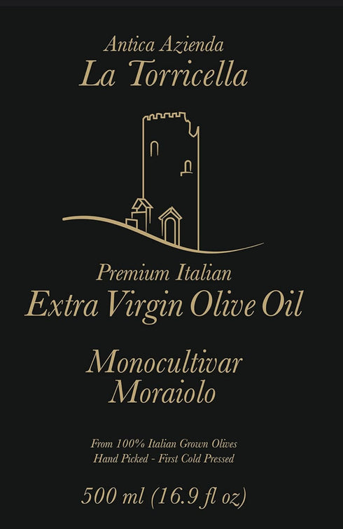 Antica Azienda La Torricella Premium Monocultivar Moraiolo Extra Virgin Olive Oil