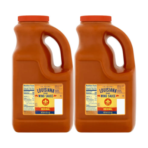"LOUISIANA" Brand Louisiana Brand Original Wing Sauce 64 Fl Oz (Pack of 2)