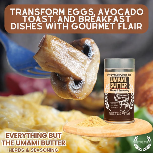 GLP-1 Everything But The Umami Butter Herbs & Seasoning | Artisanal Spice Blend | Gourmet Butter Seasoning | All
