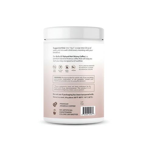 Bella Organic Hot Coffee - All Natural Brew for a Perfect Start