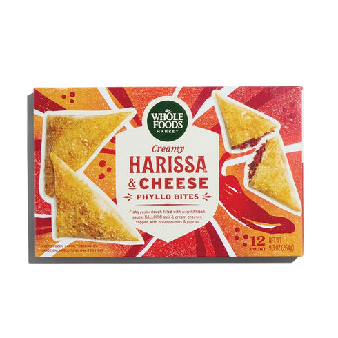 WHOLE FOODS MARKET Harissa Halloumi Bites, 9.3 OZ