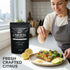 14 oz Lemon-Lime Salt for Cooking and Finishing Pure & Natural Tangy Lemon Salt with Zesty Lime and Bright Citrus