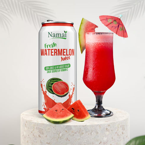 24-Pack Namai Pure Watermelon Juice, No Added Sugar