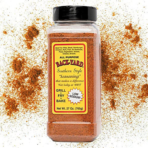 #1 All Purpose Seasoning | BACK-YARD Southern Style Original 27 oz |