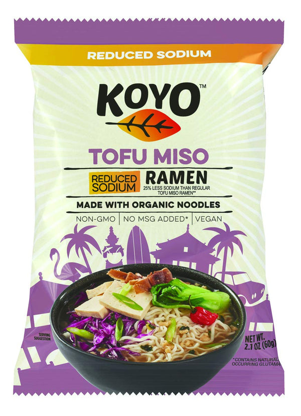 Koyo Ramen Soup, Tofu Miso Reduced Sodium, Made With Organic Noodles, No