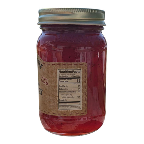 Generic (18 oz The Dutch Kettle Amish Homemade Strawberry Jam - One Jars) - Made with Premium Ingredients, Non-GMO, No