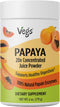 Papaya Juice Powder with Natural Papain Digestive Enzyme - 20:1 Concentrated &