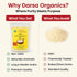 (2lb) Darsa Organics White Basmati Rice - USDA Organic Long Grain White Rice from India - Premium Aromatic & Fluffy