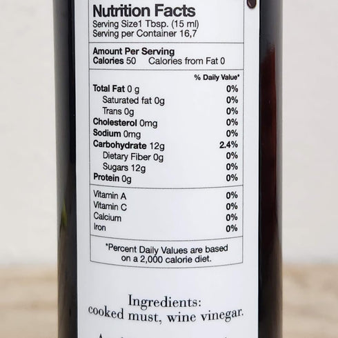 Olio&Olive 12 Margai Riserva Italian Year Old Authentic Aged Balsamic Vinegar - Rich and Deep Flavor - All Natural