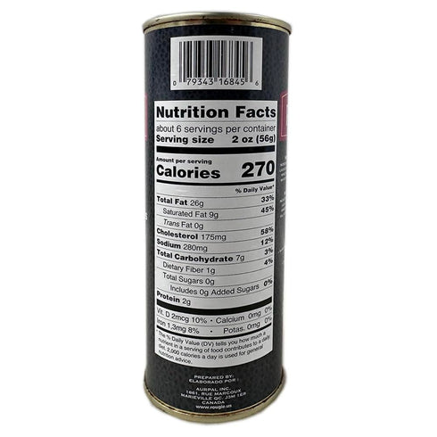 Rougie 11.2000-Ounce France (Round Tin) Mousse Of Fully-cooked Liver Foie Gras, Cans