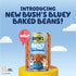 15.8 oz Simmering (Pack 4) Bush's Best Bluey Baked Beans - Slow Beans in a Classic Brown Sugar Sauce - Vegetarian