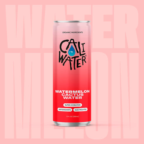 12 Pack 5 7g 35 12 oz CALIWATER Organic Cactus Water (Watermelon) Coconut Water Alternative - Electrolytes, of Sugar