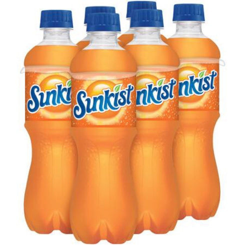 Dr Pepper-Seven up Sunkist Orange 16.9 oz, 12 Units