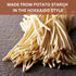 WA Imports 2 Pack Udon Katakuriko Potato Starch Noodles by