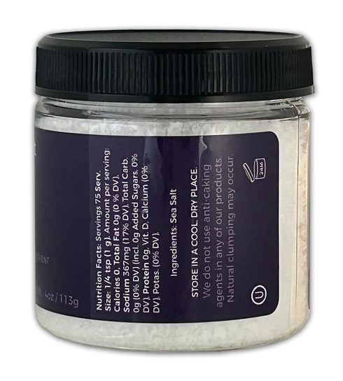 4oz KOSHER CERTIFIED Flake Sea Salt - Flake Finish, Finishing Salt