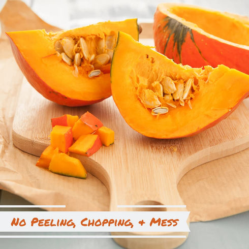 12 Oz Dried Pumpkin Pieces by Its Delish, Bulk Bag | Gourmet Dehydrated Chopped Pumpkin Dices for Healthy Cooking