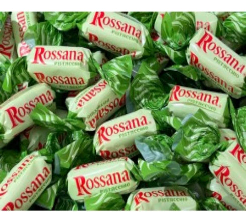 135g 4.76oz, Pack 2 Rossana Candies Filled with Pistachio