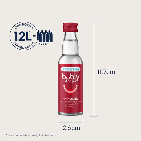 1.36oz (Pack 3) SodaStream bubly Drops, Lime