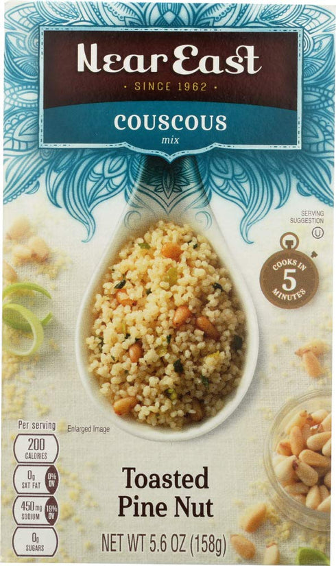 Near East Couscous Mix Toasted Pine Nut -- 5.6 oz - 2