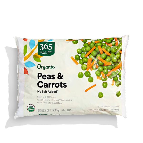 365 by Whole Foods Market , Organic Peas & Carrots, 16 oz